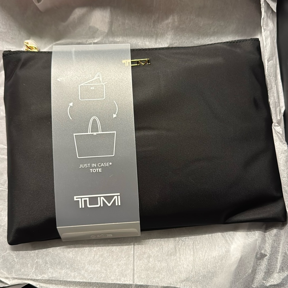 Tumi just in case tote, black